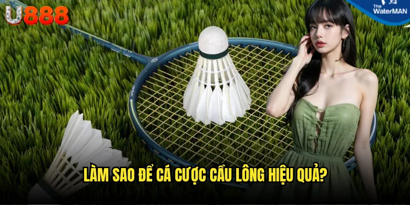 Cầu lông U888 có đáng để anh em đầu tư thời gian không? 3 Làm sao để cá cược cầu lông hiệu quả?